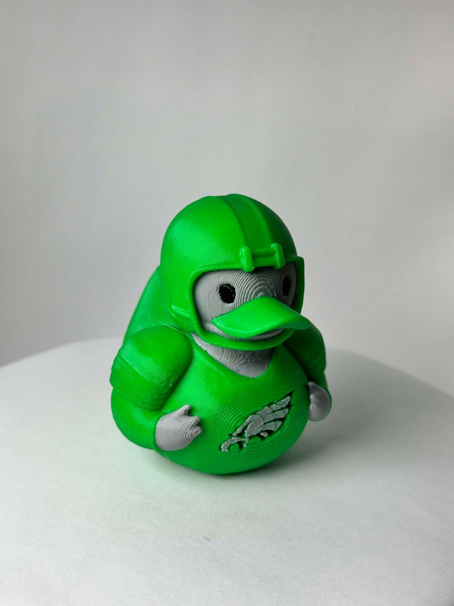 Eagles Duck NFL Inspired Design - green Duck with NFL Logo, Fun and Engaging Collectible for Eagles Fans