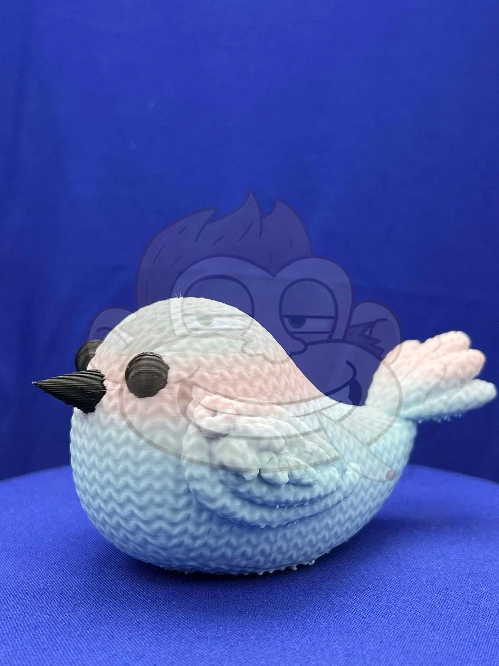 Knitted Bird Decor - Cotton Candy Limited Edition