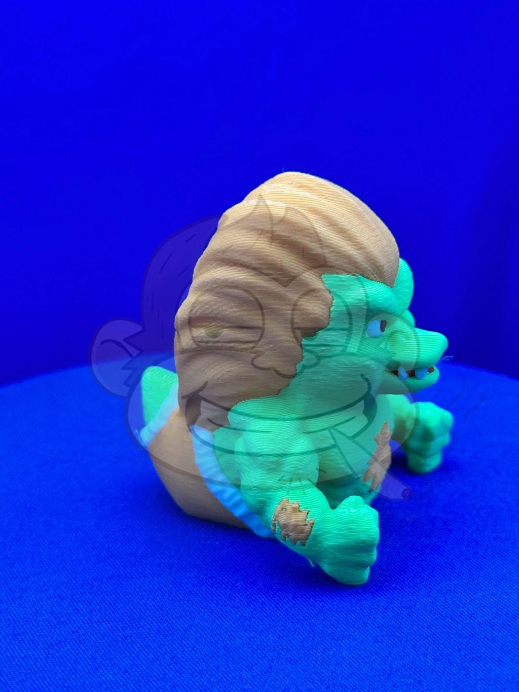Blanka Duck: Street Fighter Jeep Ducking Collectible