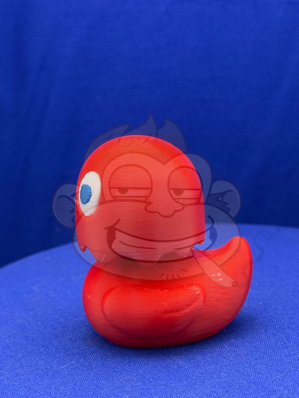 Blinky Pac-Man Duck: 3D Printed Jeep Ducking Collectible