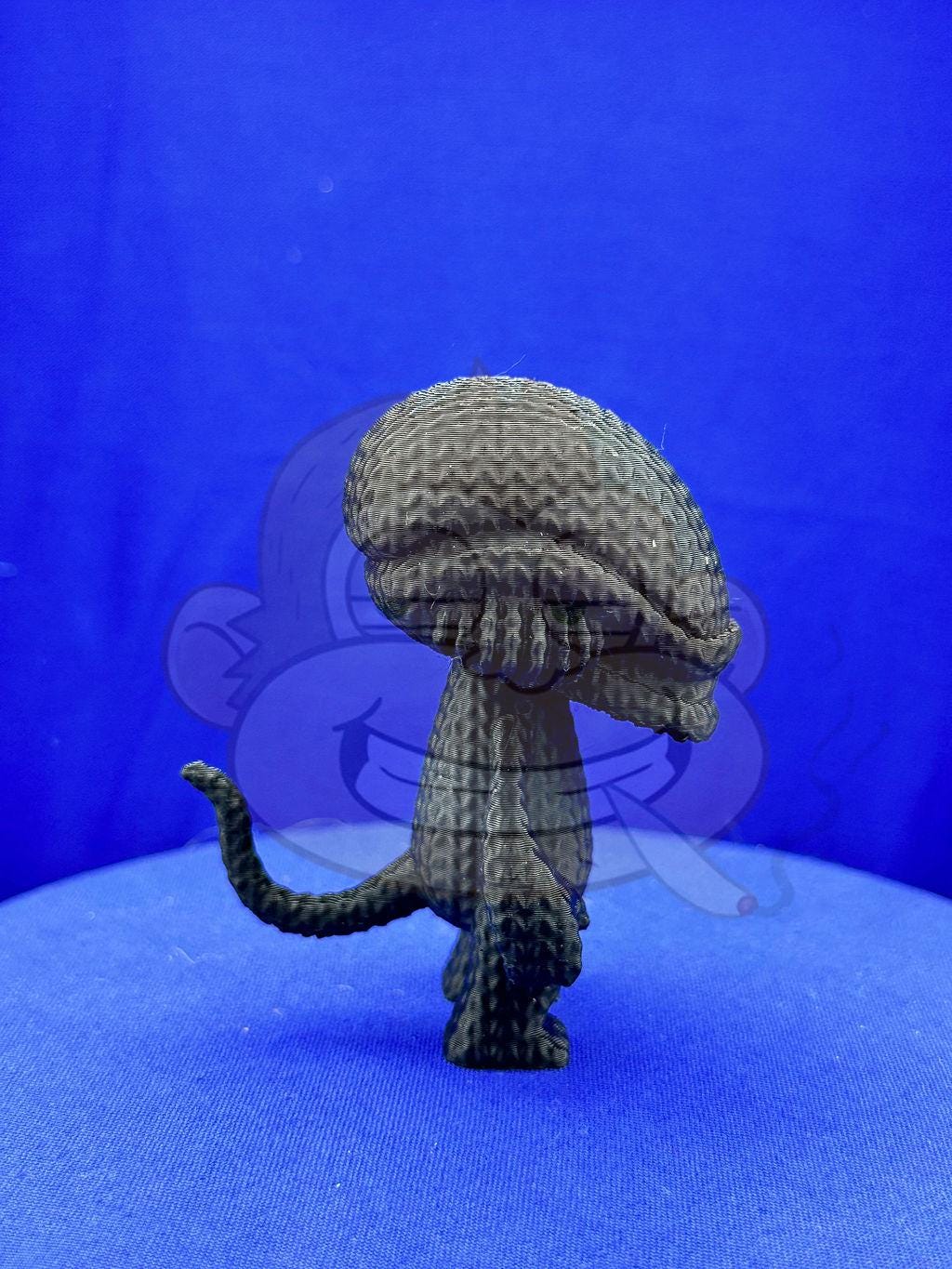 Knitted Xenomorph - XenomorphDecor - desk decor - house decor - photo prop