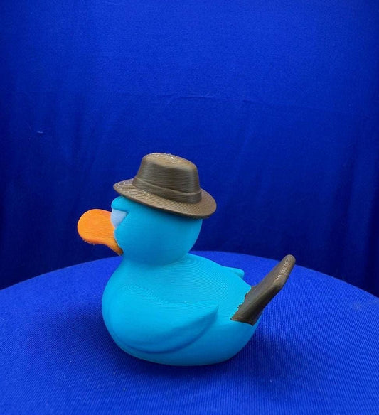 Perry the Platypus Duck - 3D Printed - Jeep ducking - agent p