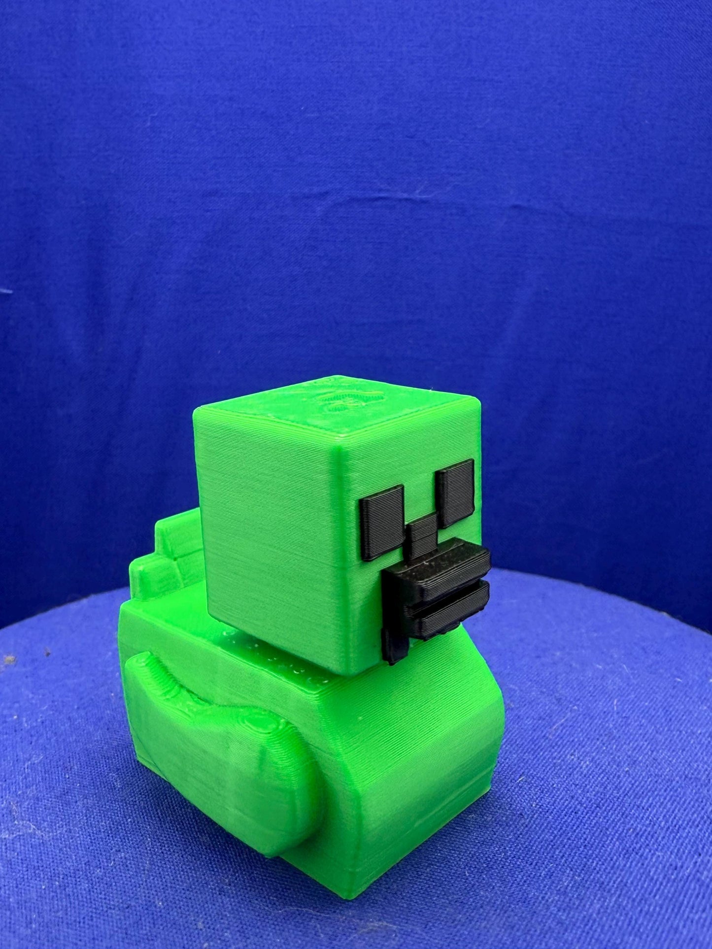 Creeper Duck - Jeep Ducking Character for Collectors - PVC Free, Unisex, Fun and Nostalgic Design - minecraft