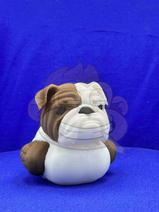 English Bulldog Duck: Jeep Ducking Collectible, Fun Nostalgic Design