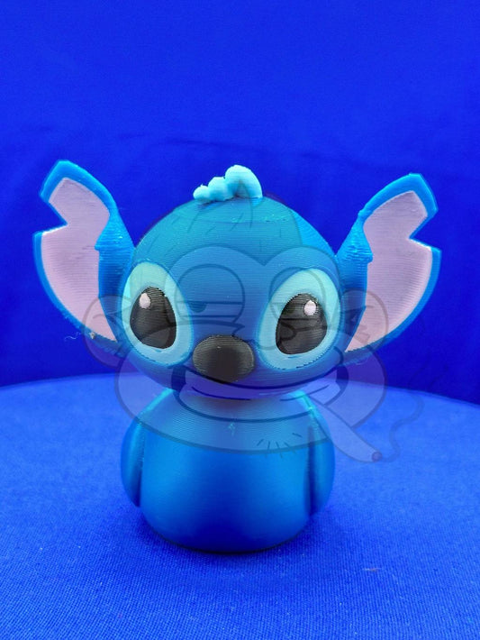 Stitch Duck Inspired by experiment 626 - jeep tag - desk decor -duck