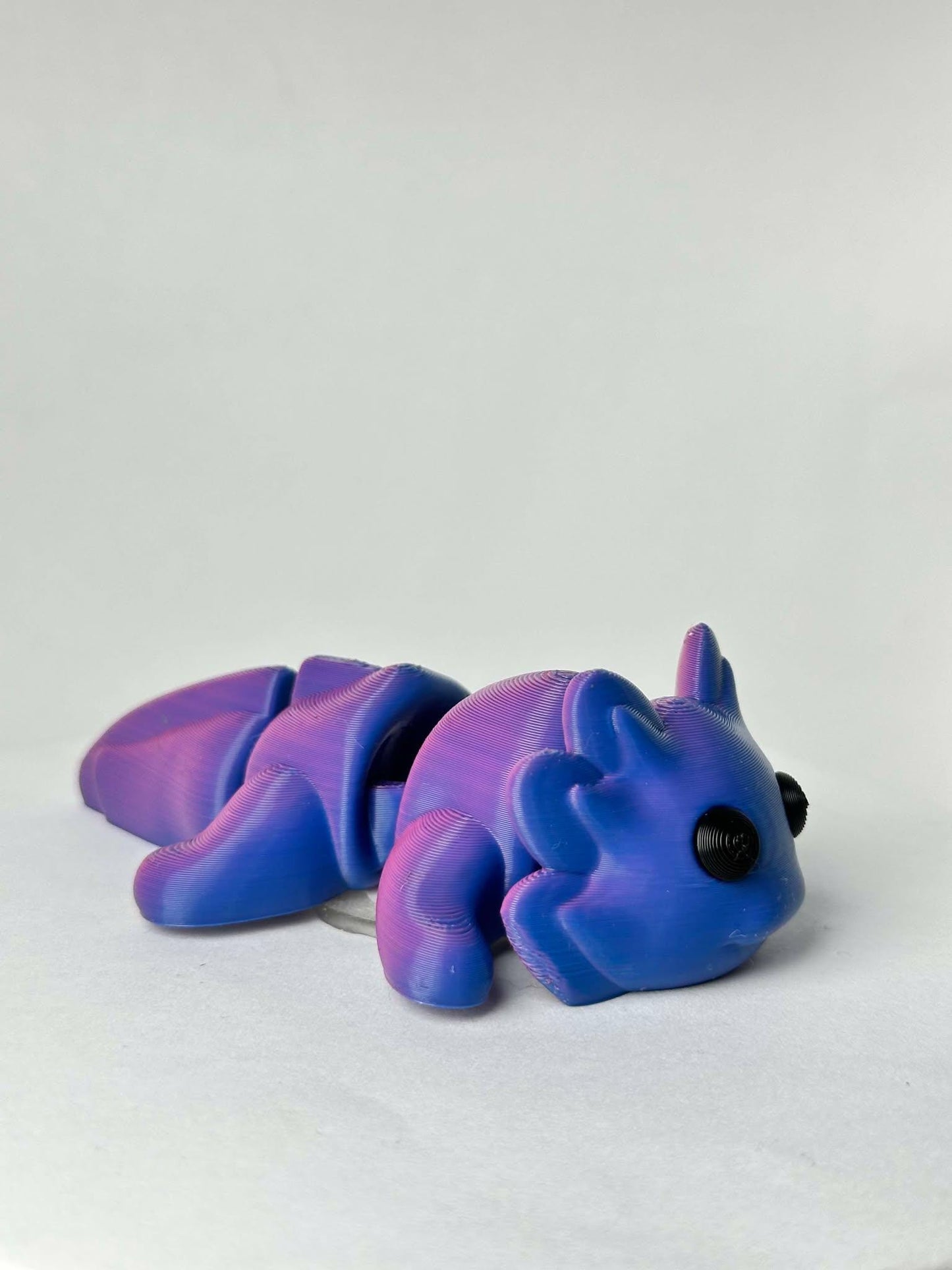 Sunset axolotl - 3D Printed - fidget - COLLECTORS - LIMITED EDITION