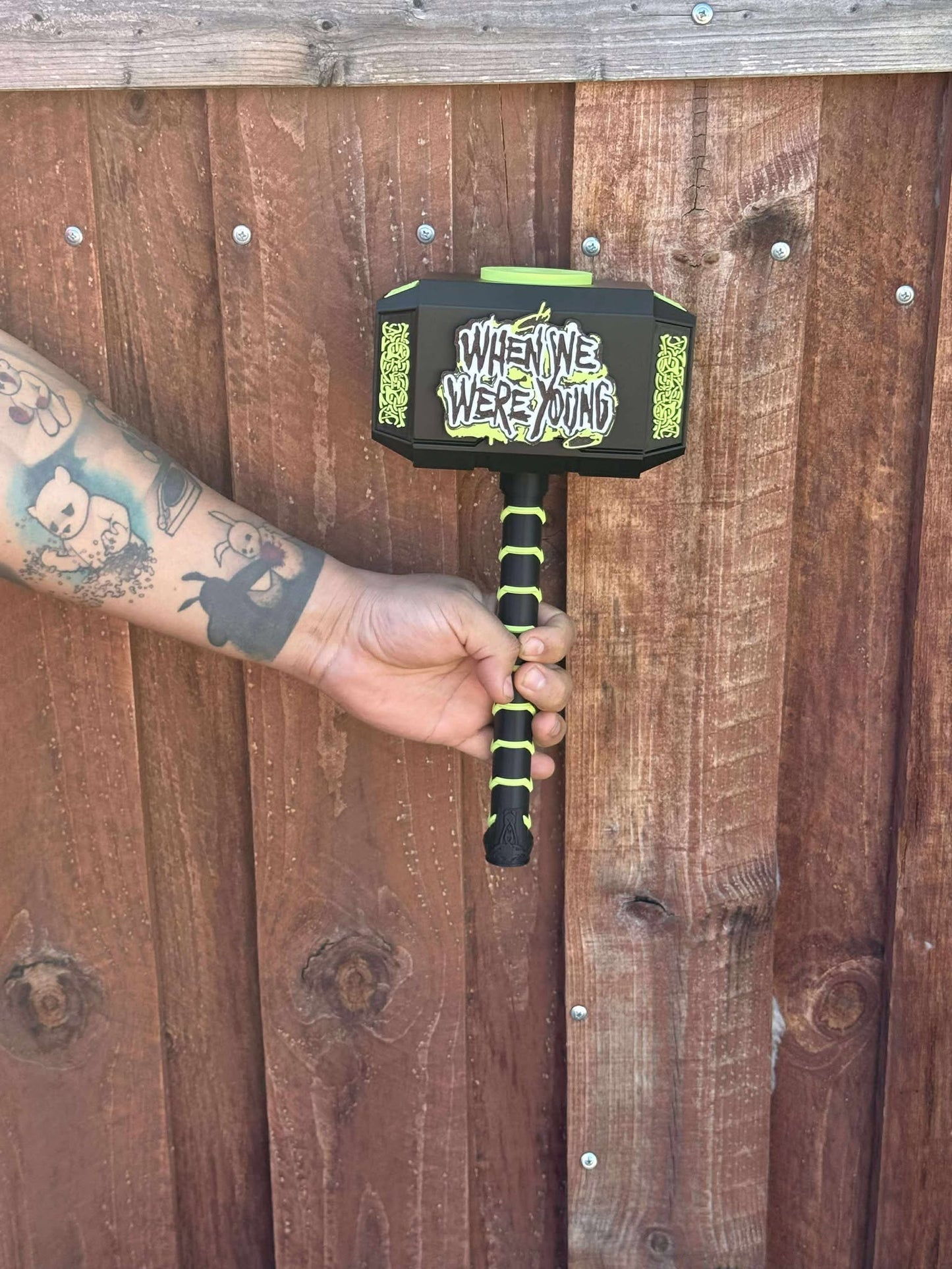 When We Were Young Hammer – Custom Thor-Inspired Festival Collectible