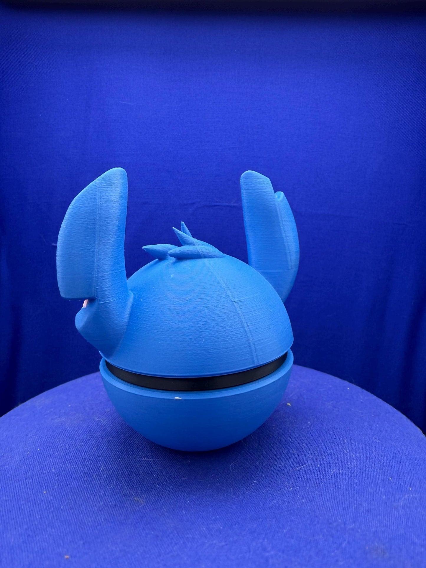 Stitch Pokeball - Blue and pink Pokeball - Durable Design - Pokémon