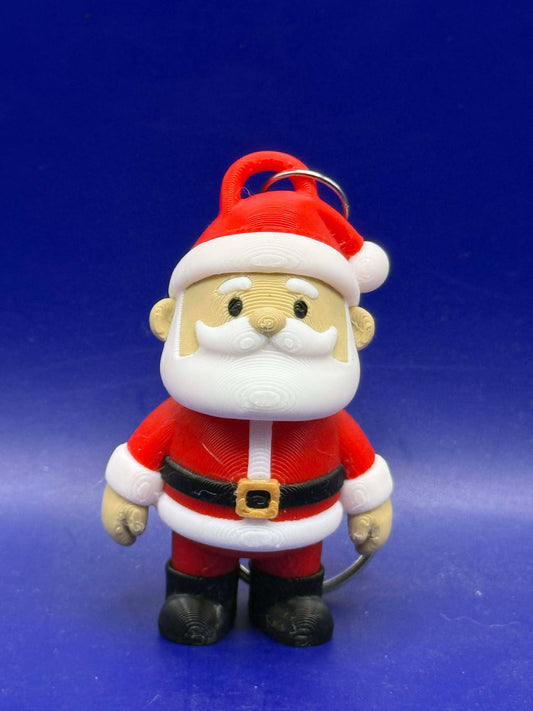 Santa Flexi Key Chain