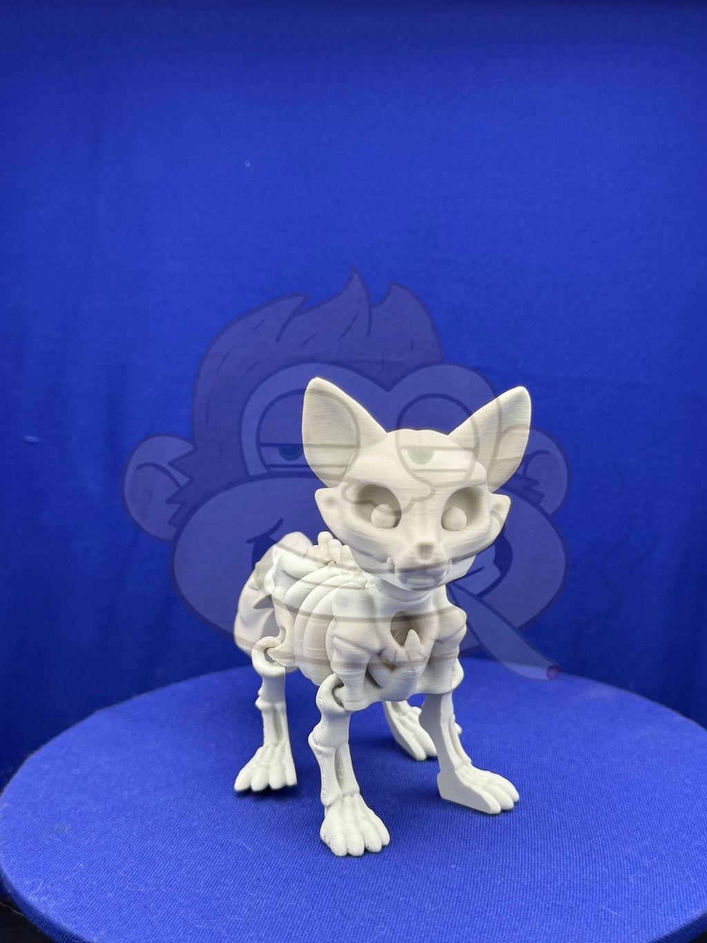 Fox Flexi: Whimsical Articulated Skeleton