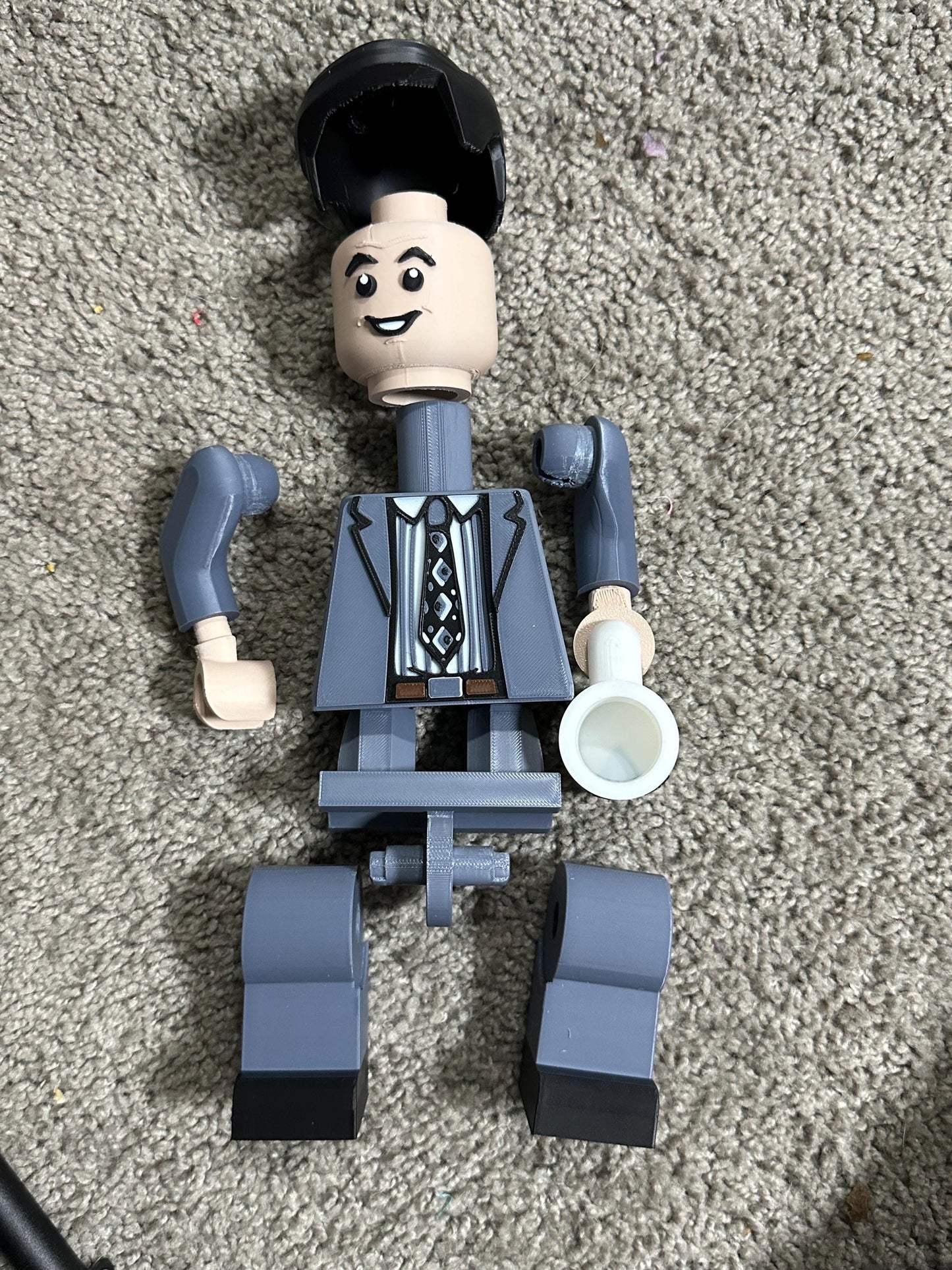The office Michael Scott Figure with World's Best Boss Cup