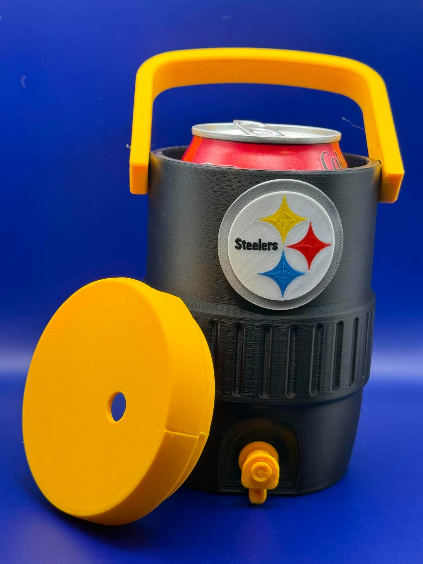Steelers Mini Cooler Can Holder 12oz