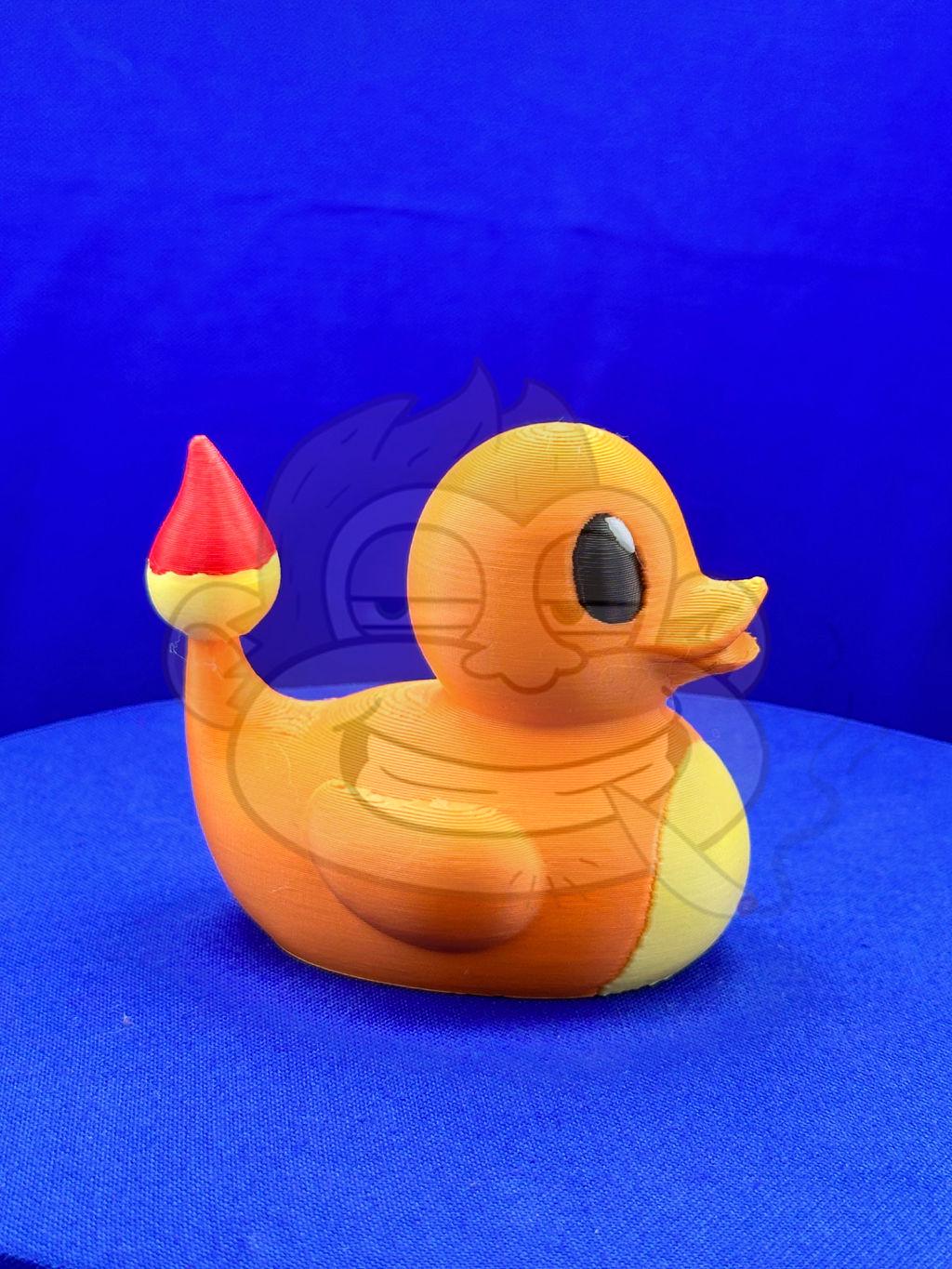 Charmander duck - Orange Charmander - Jeep Ducking Collection - Durable Design