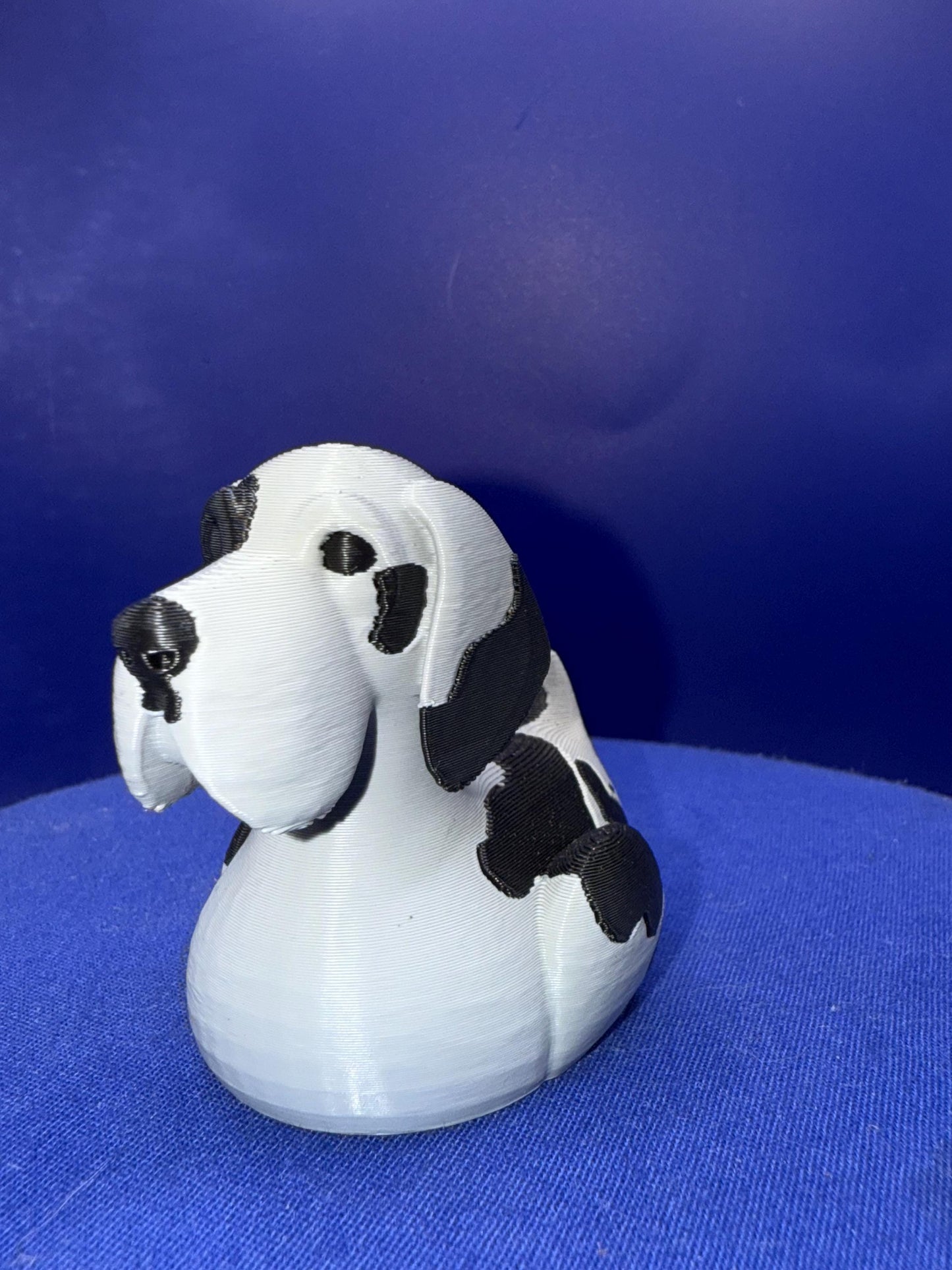 Harlequin Dane - Great Dane - Mantel - Jeep Ducking Character for Collectors - PVC Free, Unisex, Fun and Nostalgic Design