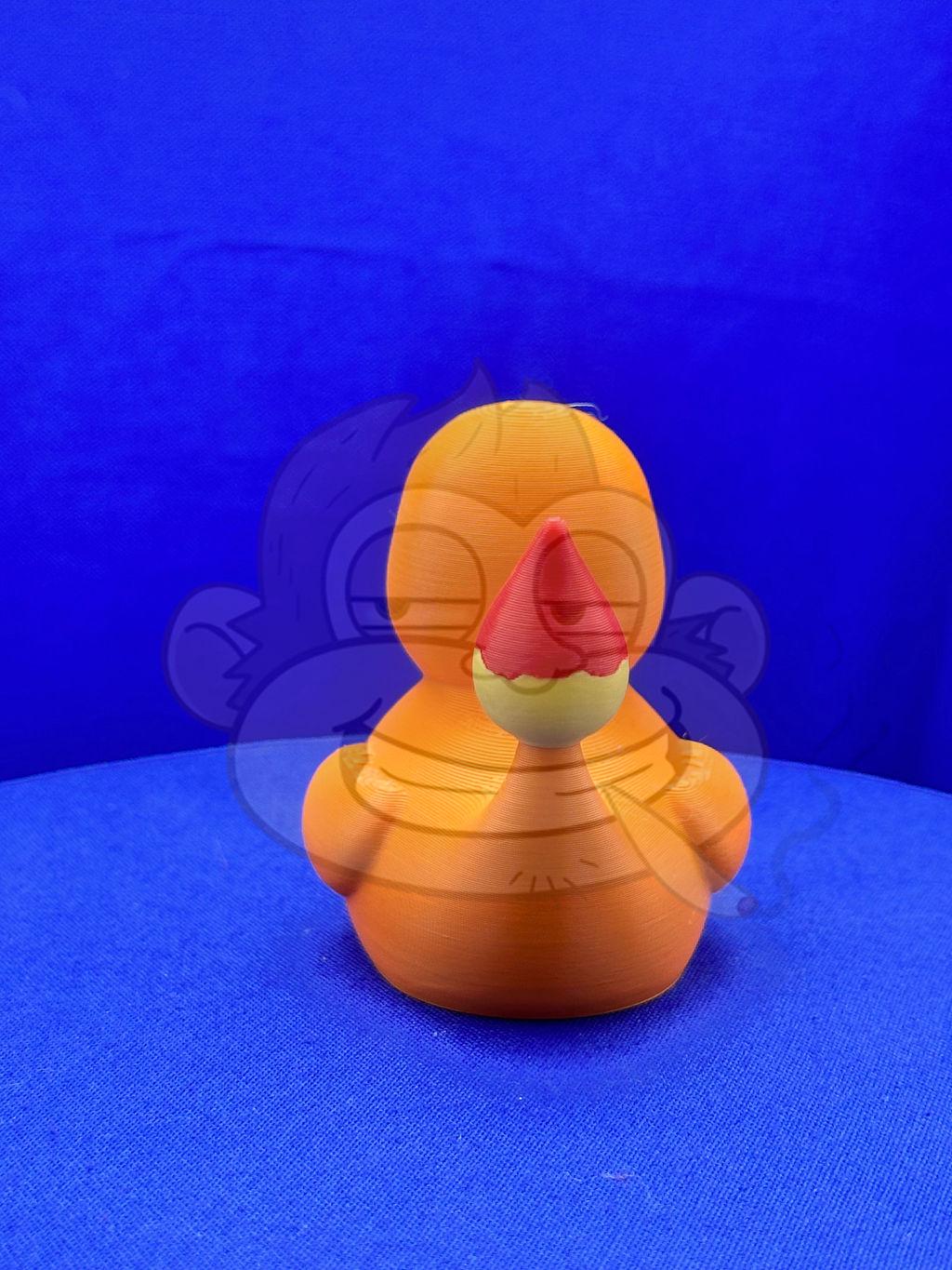 Charmander duck - Orange Charmander - Jeep Ducking Collection - Durable Design