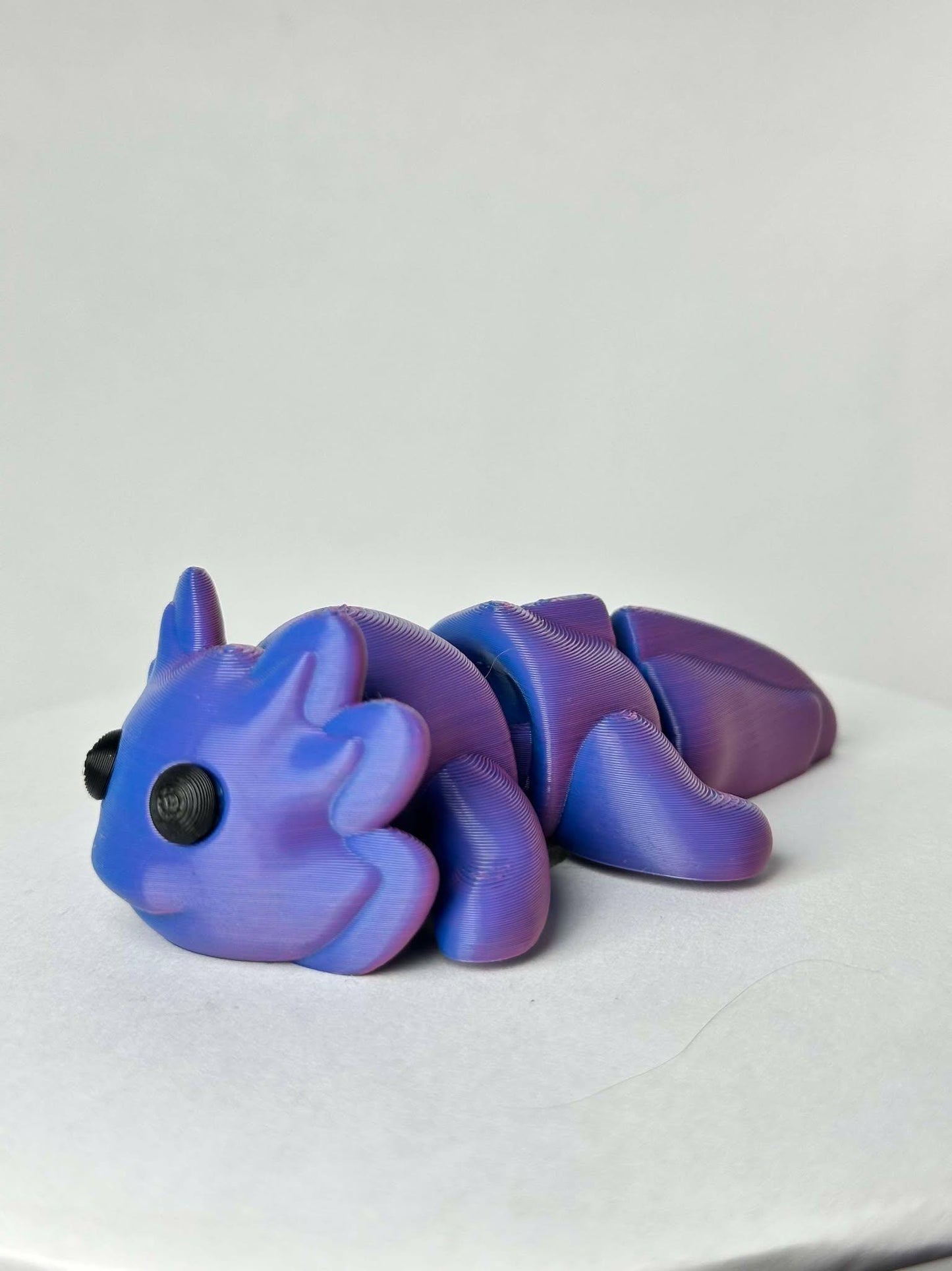 Sunset axolotl - 3D Printed - fidget - COLLECTORS - LIMITED EDITION