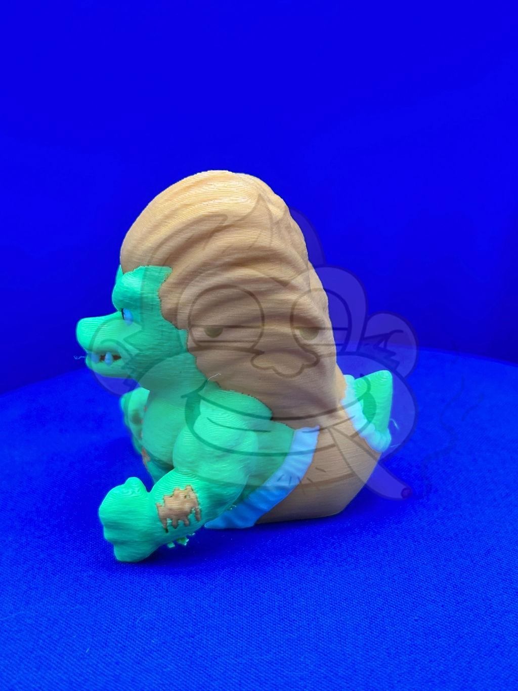 Blanka Duck: Street Fighter Jeep Ducking Collectible