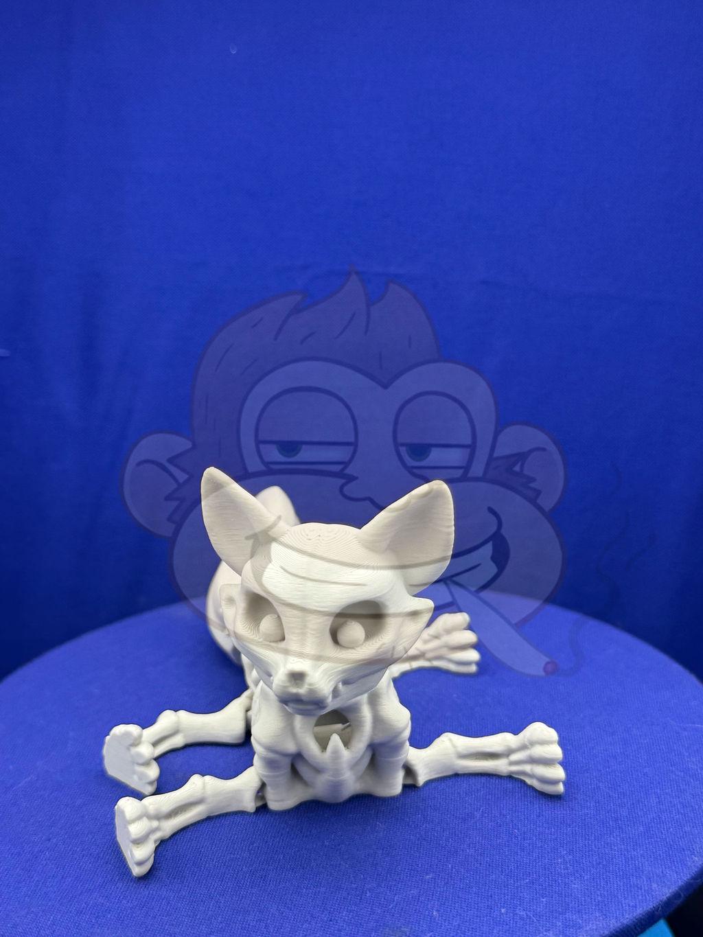 Fox Flexi: Whimsical Articulated Skeleton