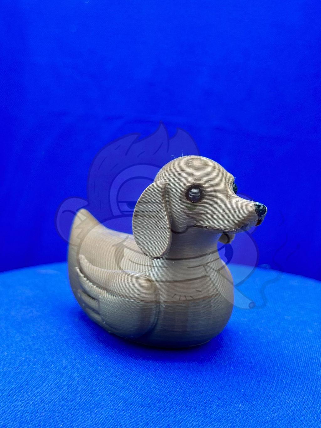 Dachshund Duck: 3D Printed Jeep Ducking Character