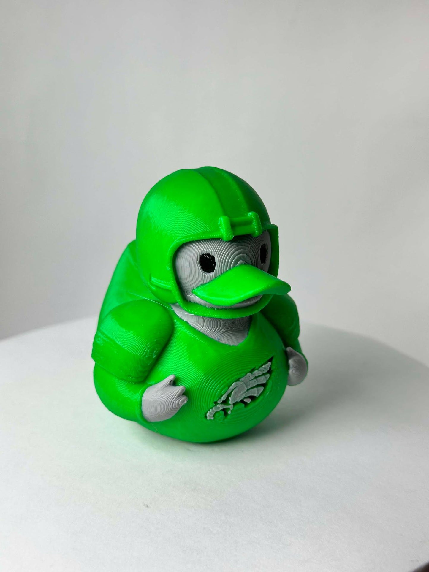 Eagles Duck NFL Inspired Design - green Duck with NFL Logo, Fun and Engaging Collectible for Eagles Fans