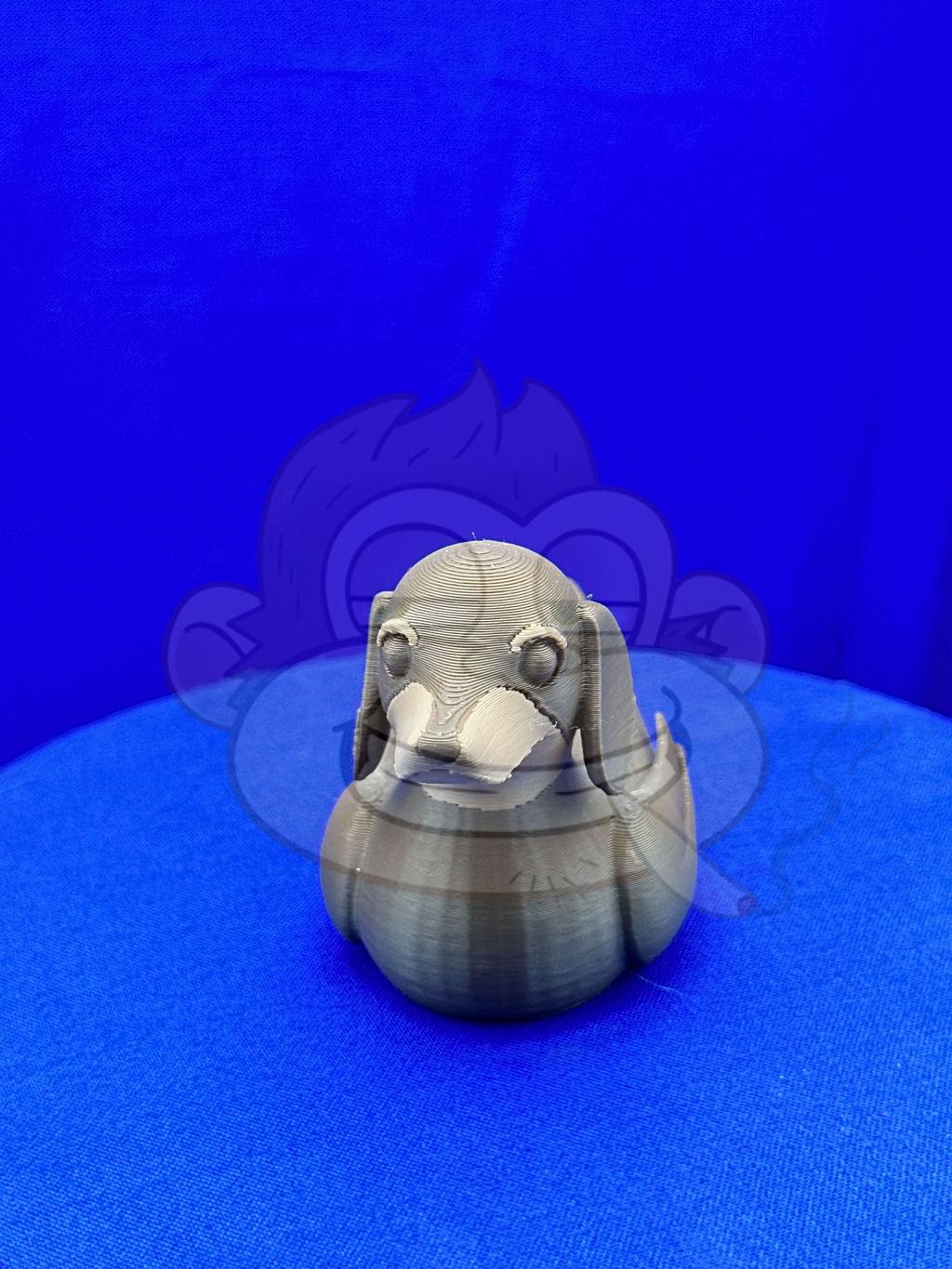 Dachshund Duck: 3D Printed Jeep Ducking Character
