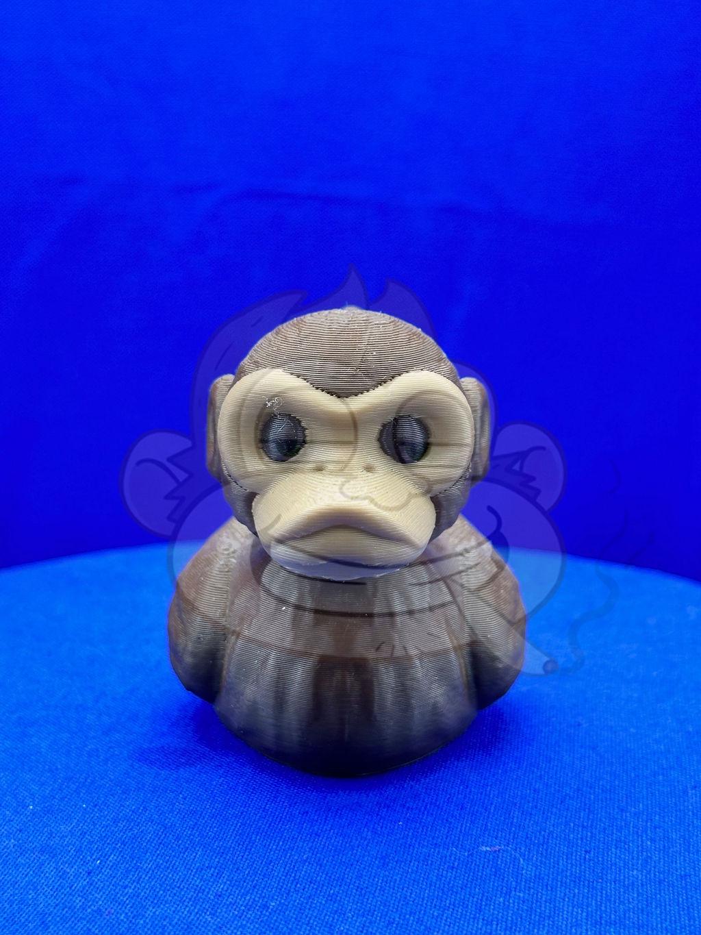 Monkey duck - Jeep Ducking Character for Collectors - PVC Free, Unisex, Fun and Nostalgic Design