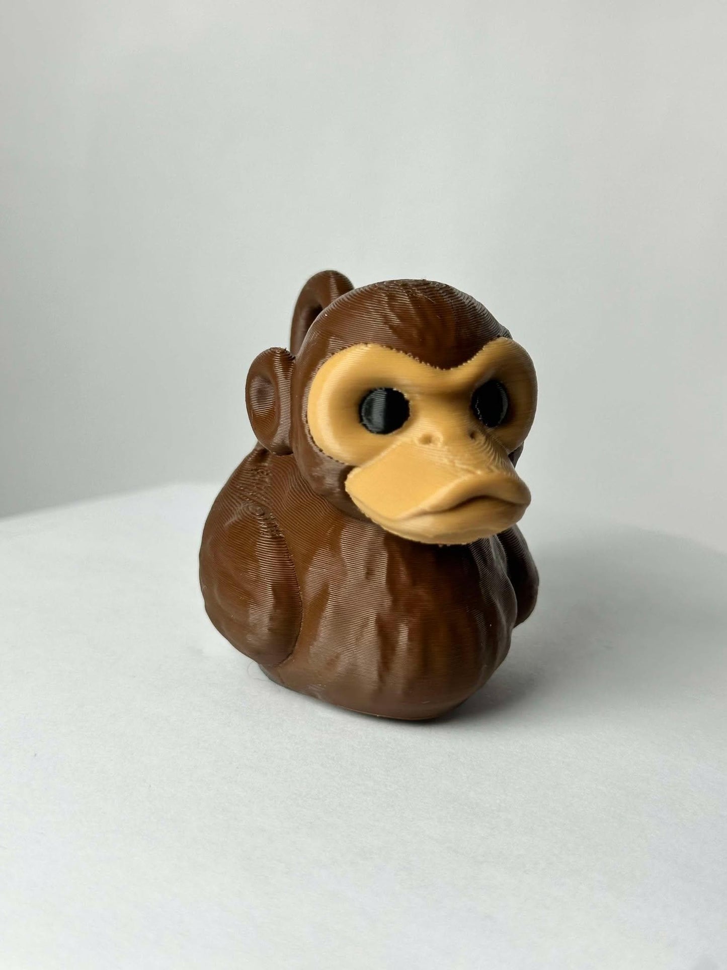Monkey duck - Jeep Ducking Character for Collectors - PVC Free, Unisex, Fun and Nostalgic Design