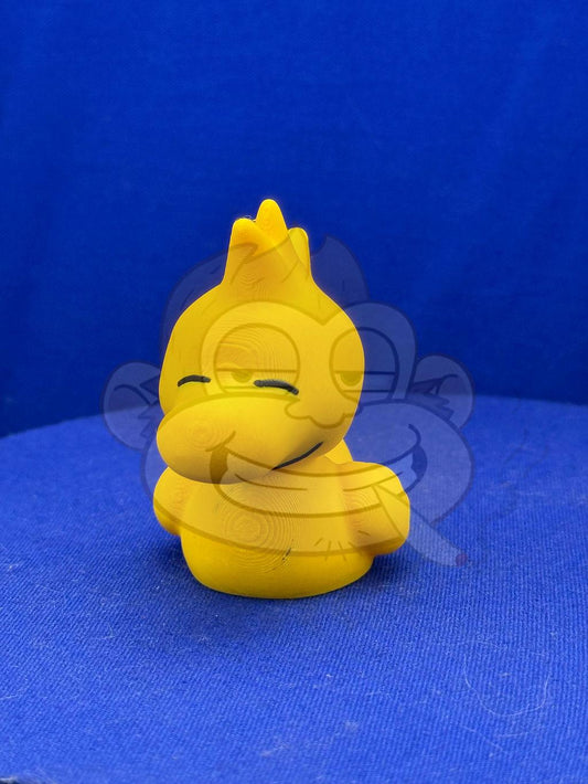 Snoopy Duck Jeep Ducking: 3D Printed Woodstock Character