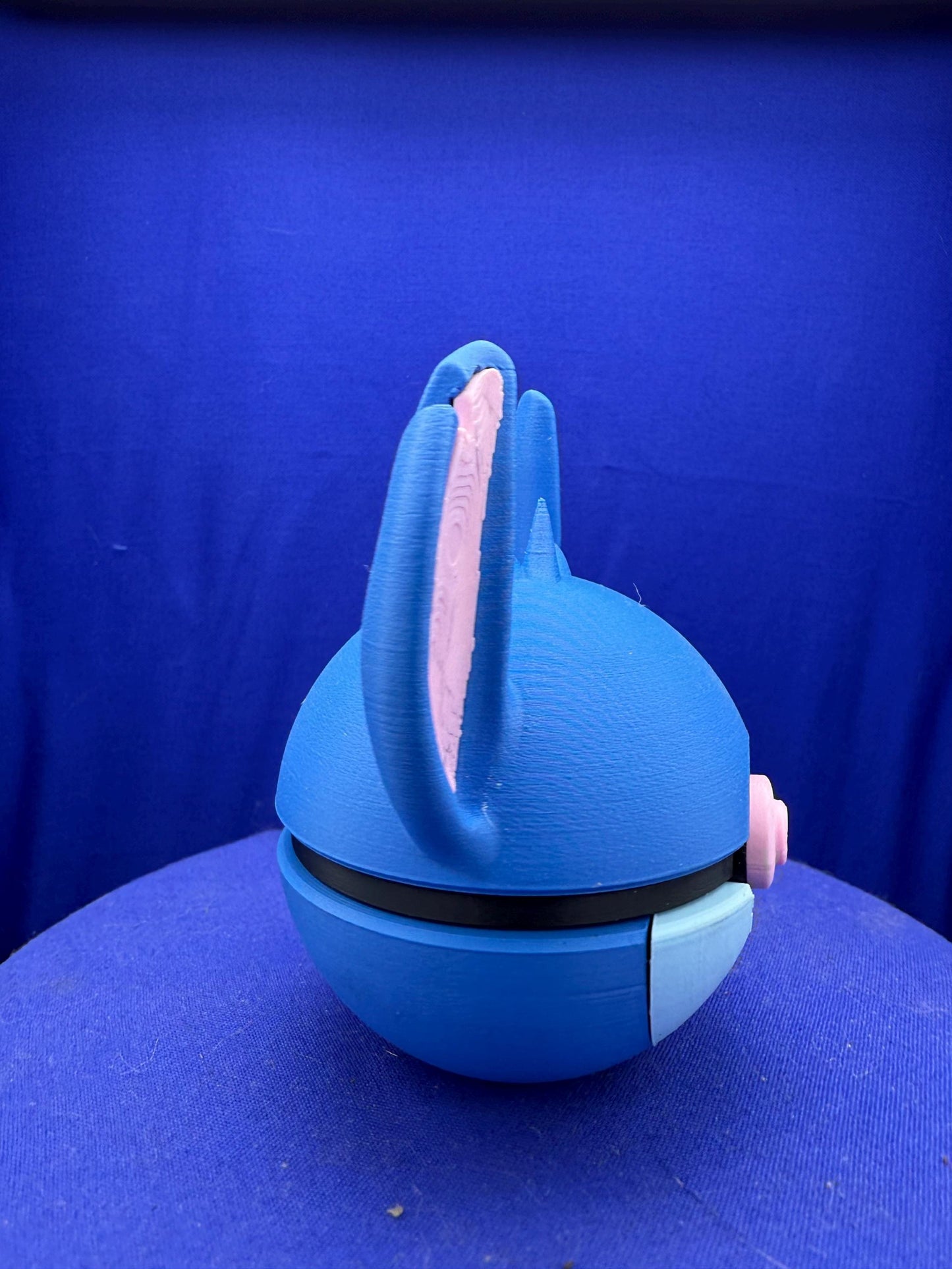 Stitch Pokeball - Blue and pink Pokeball - Durable Design - Pokémon