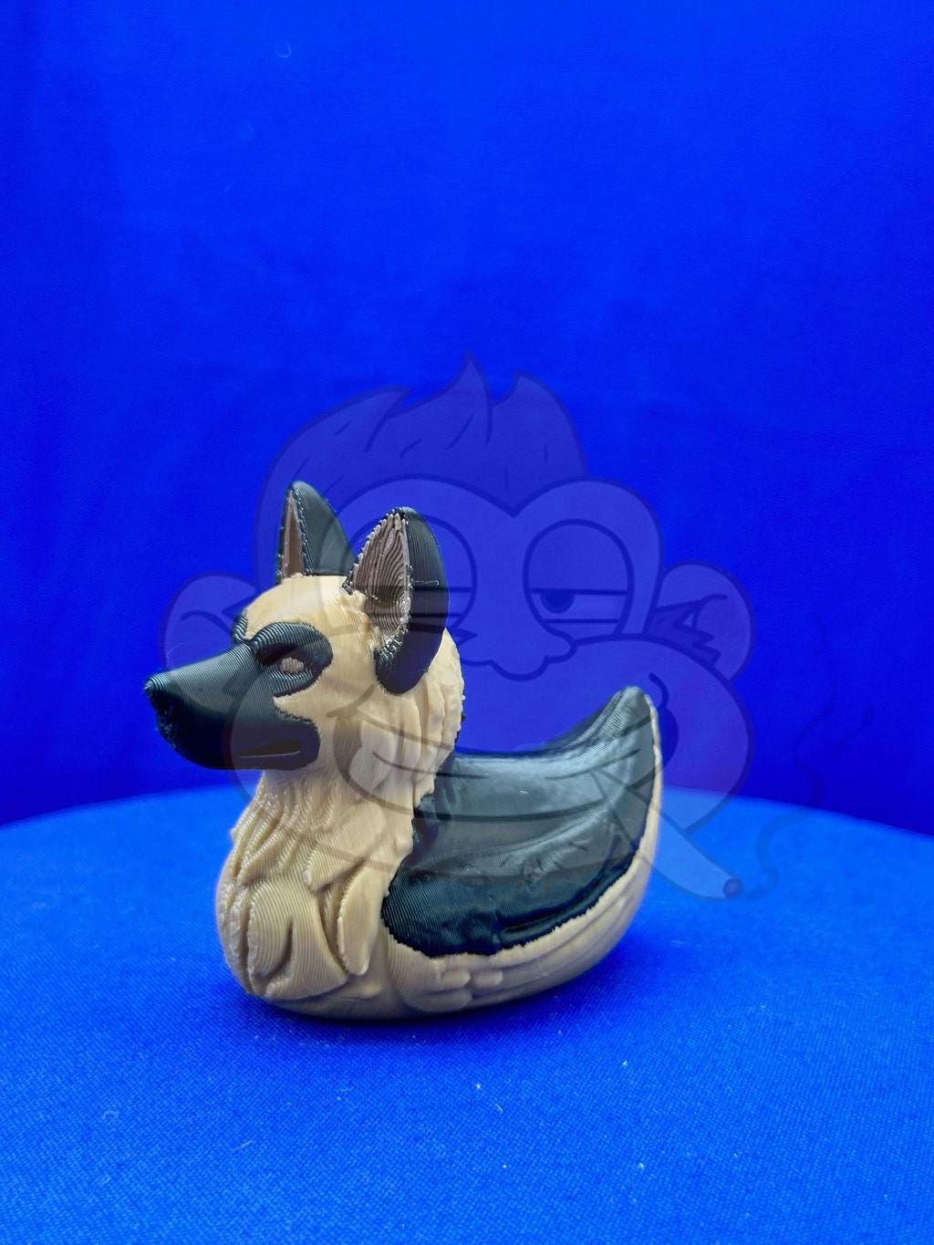 German Shepherd Jeep Duck: 3D Printed Car Decor