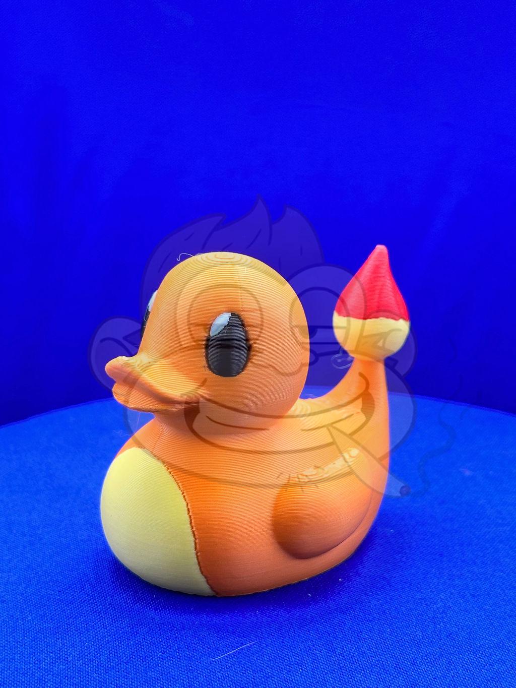 Charmander duck - Orange Charmander - Jeep Ducking Collection - Durable Design