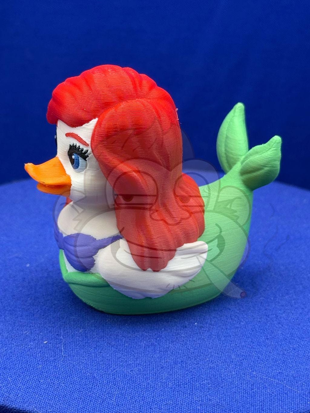 The Little Mermaid Duck - 3D Printed - Jeep ducking Ariel Duck