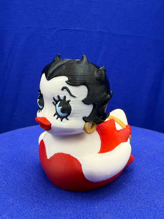 Betty Boop Duck: Car Jeep Tag, Desk Decor