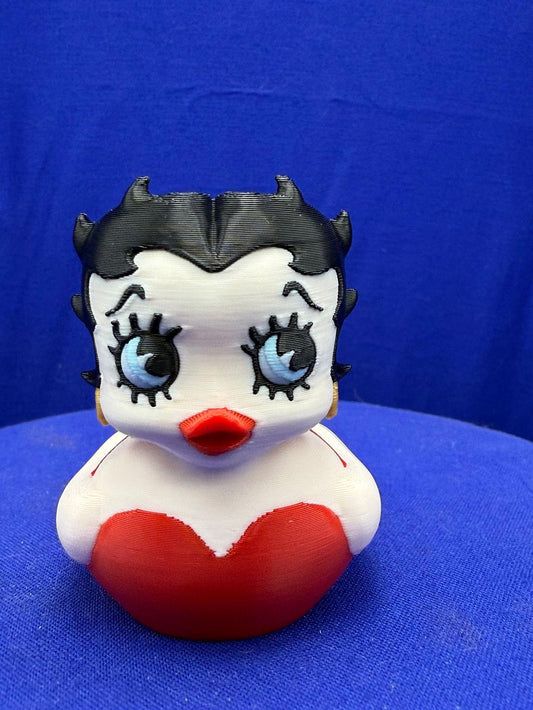 Betty Boop Duck: Car Jeep Tag, Desk Decor