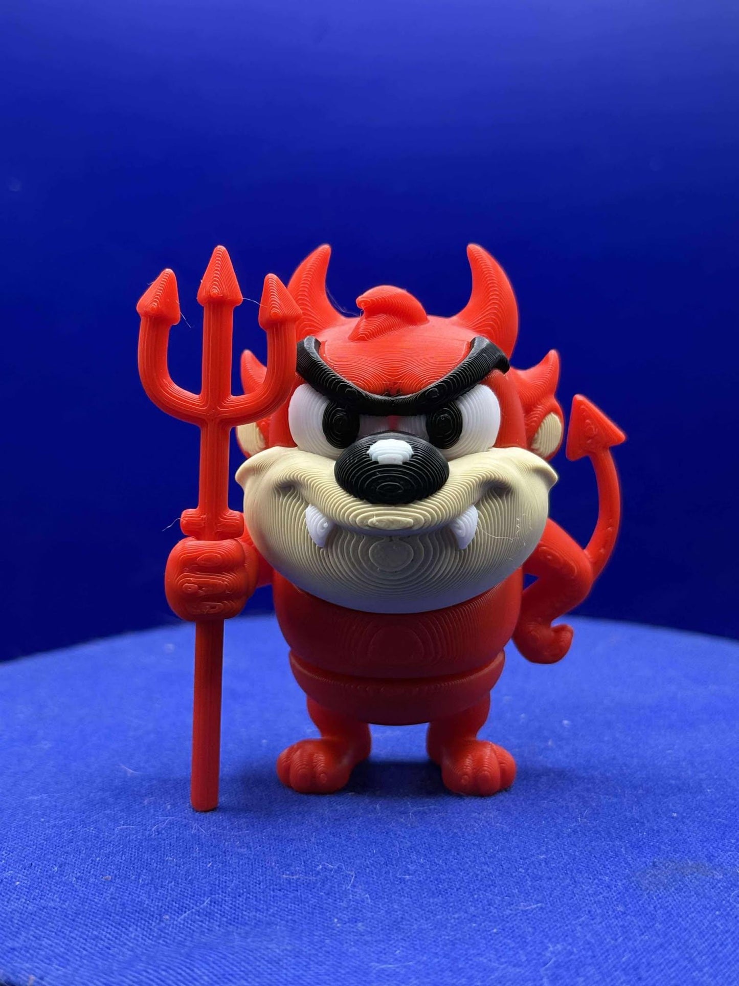Taz as the Devil flexi - Flexi - 3D Printed - Flexie - halloween