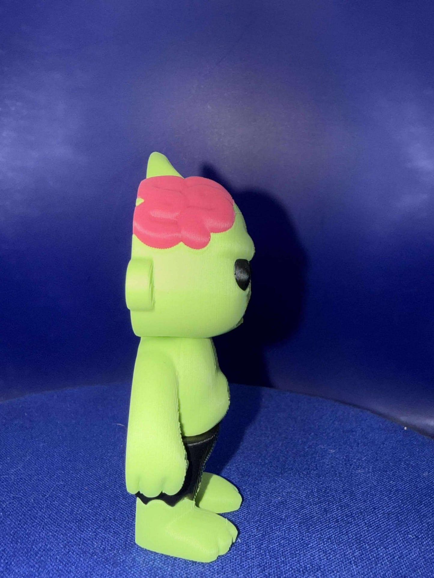 Zombi flexi - Flexi - 3D Printed - Flexie - KeyChain - halloween