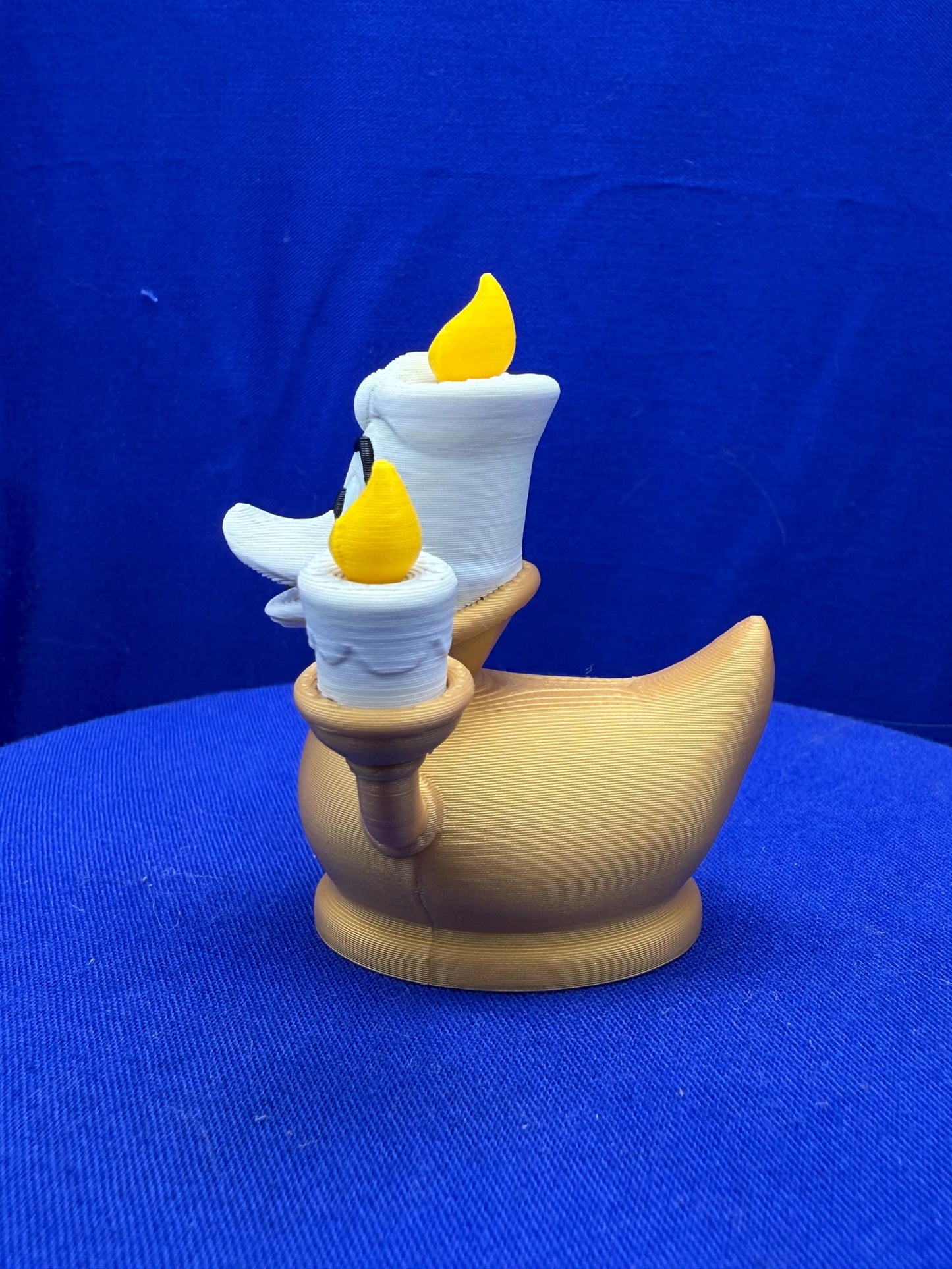 Lumière Duck - 3D Printed - Jeep ducking Beauty and the Beasty