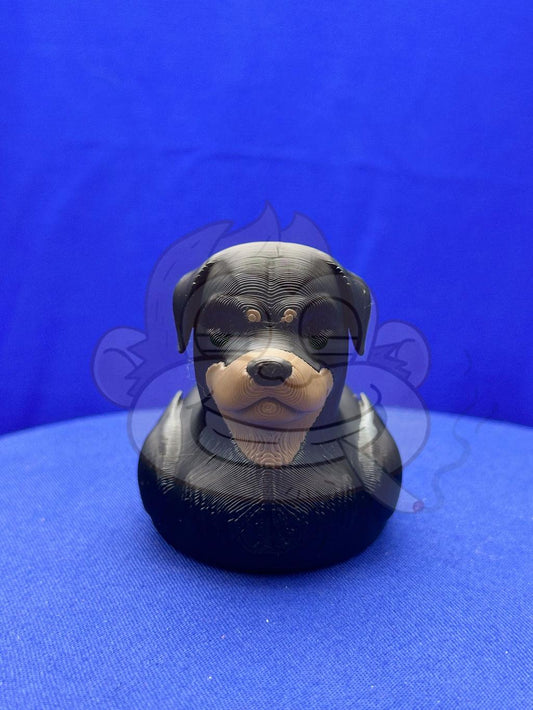 Rottweiler Duck: Jeep Ducking Collectible, Fun Novelty Design