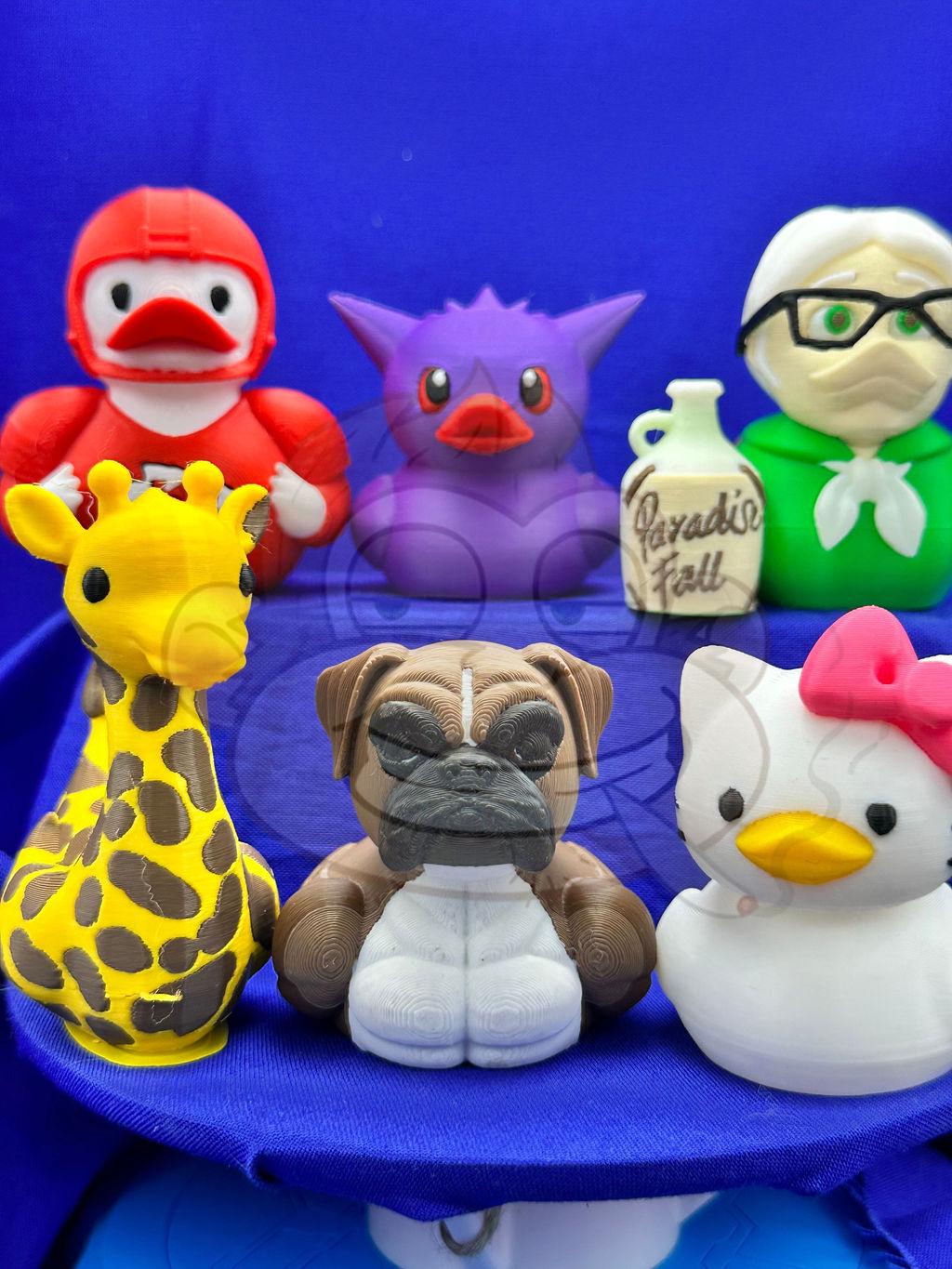 Surprise Defect Duck: Jeep Ducking Character for Collectors