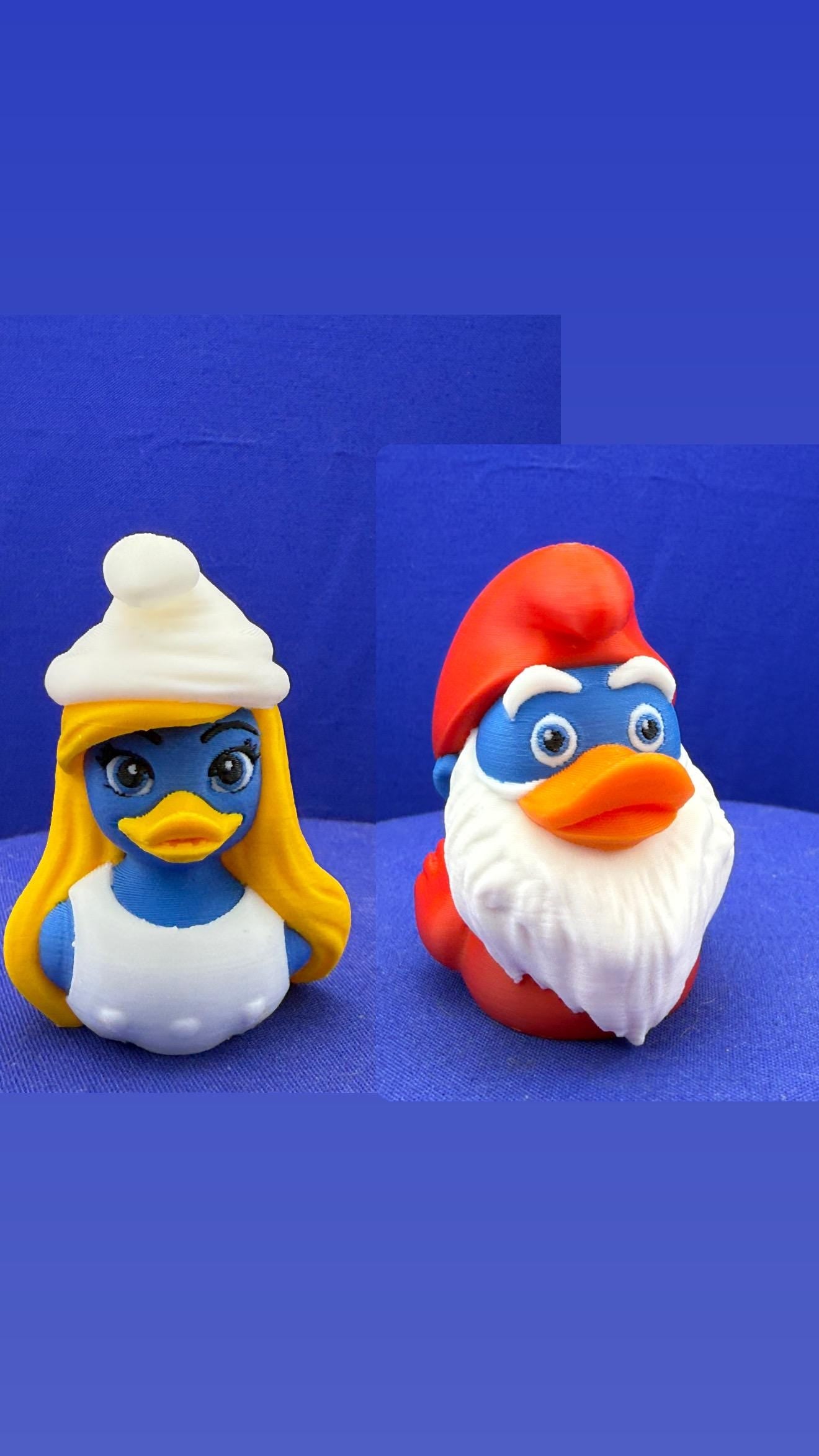 Blue Gnome Duck: 3D Printed Jeep Ducking Collectible