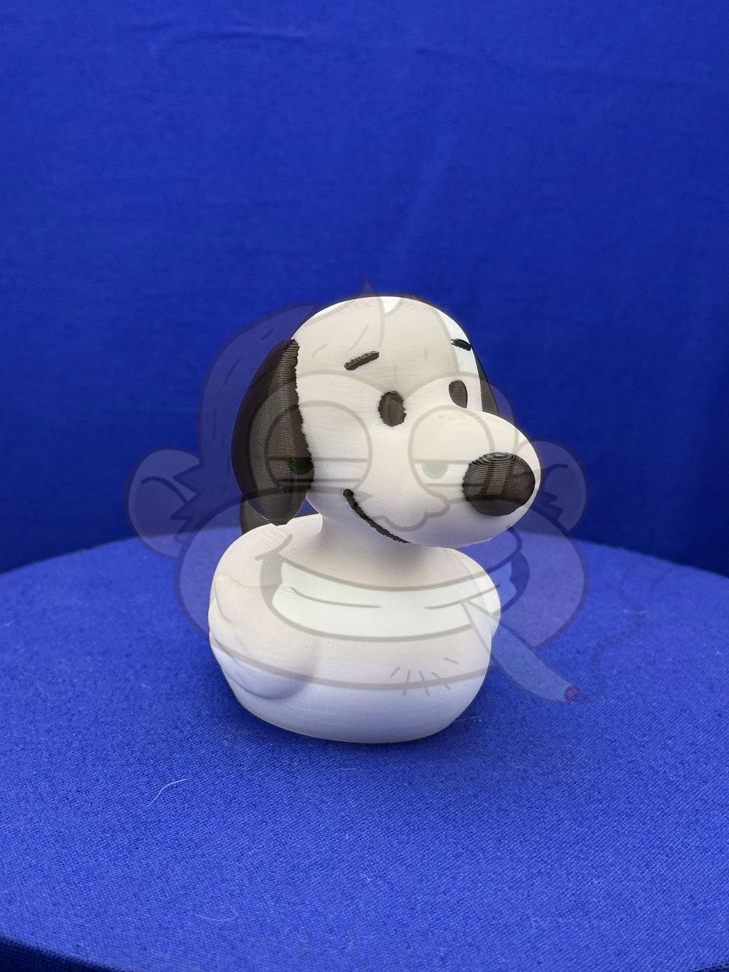 Snoopy Duck Jeep Ducking: 3D Printed Woodstock Character