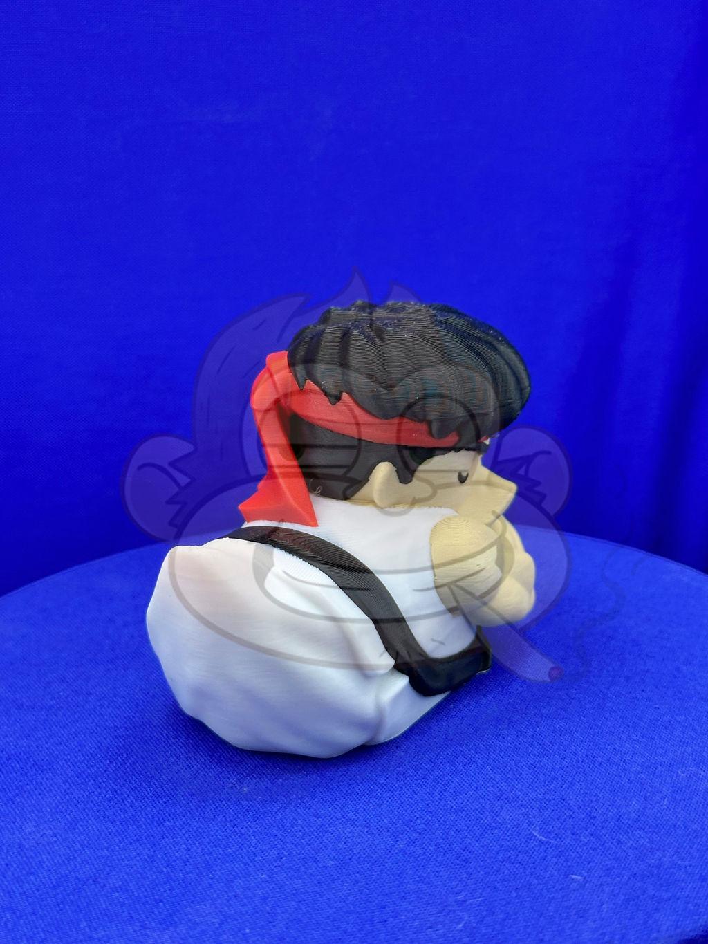 Ryu Street Fighter Duck: Jeep Ducking Collectible