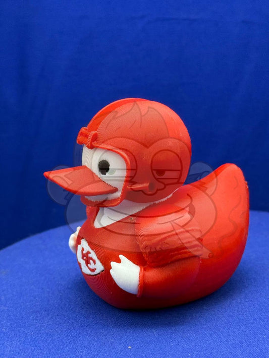 Chiefs Duck: NFL Inspired 3D Printed Collectible