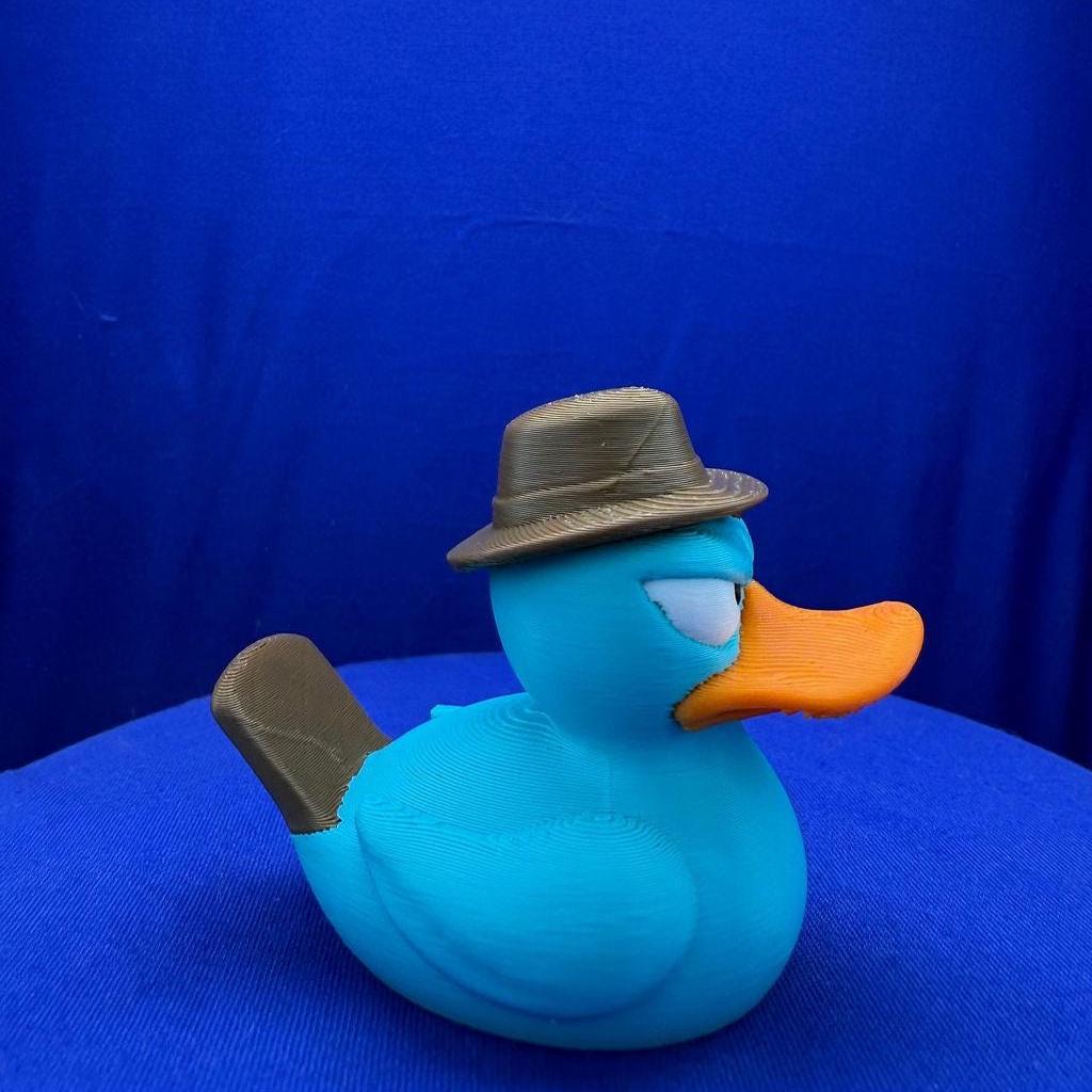 Perry the Platypus Duck - 3D Printed - Jeep ducking - agent p