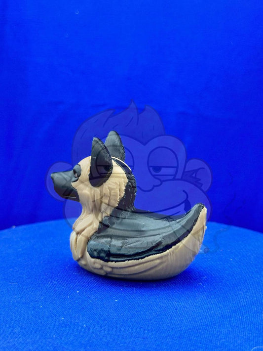 German Shepherd Jeep Duck: 3D Printed Car Decor