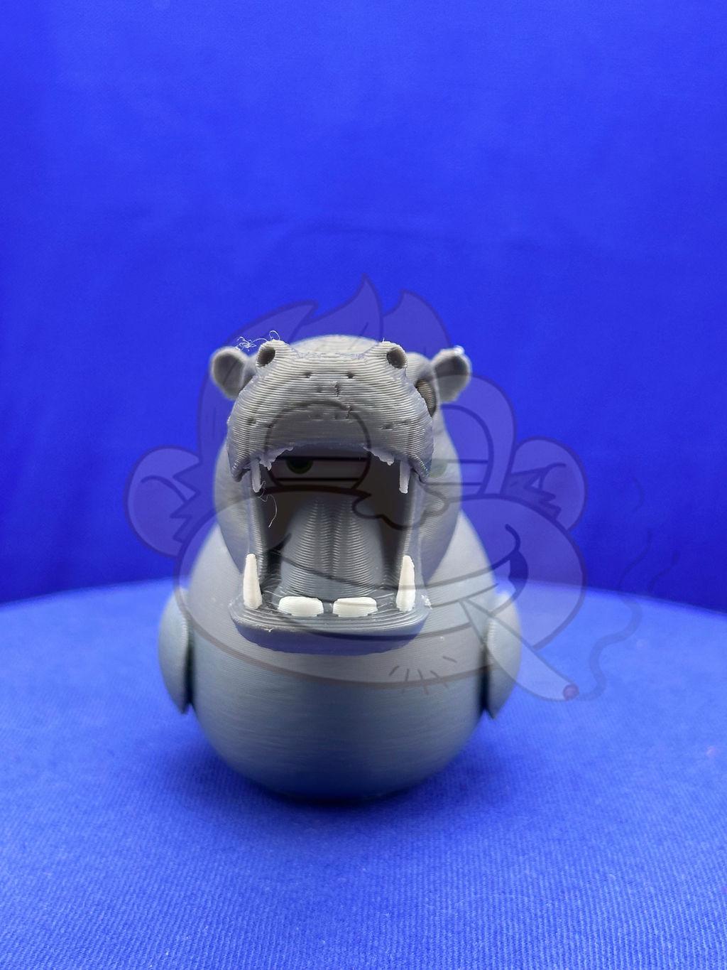 Hippo - Jeep Ducking Character for Collectors - PVC Free, Unisex, Fun and Nostalgic Design