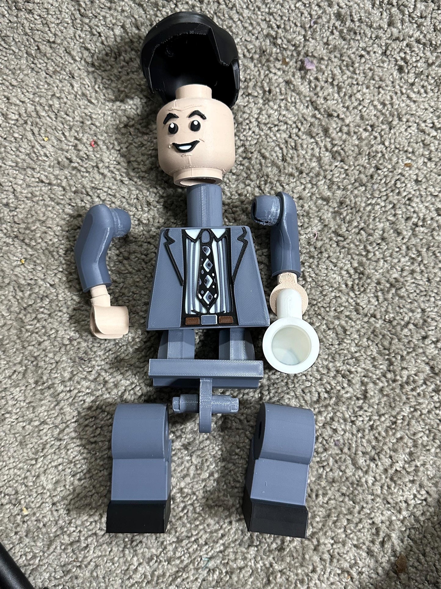 The office Michael Scott  Figure with World's Best Boss Cup