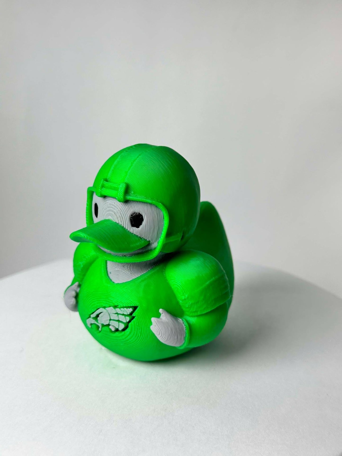 Eagles Duck NFL Inspired Design - green Duck with NFL Logo, Fun and Engaging Collectible for Eagles Fans