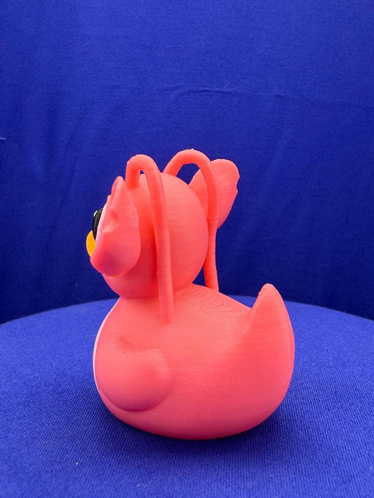 Angel Duck Inspired by experiment 624- jeep tag - desk decor -duck