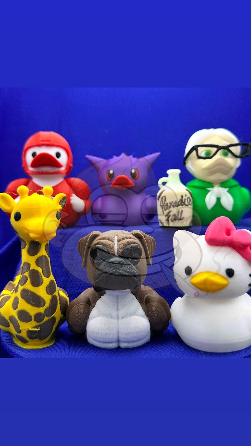 Surprise Defect Duck: Jeep Ducking Character for Collectors